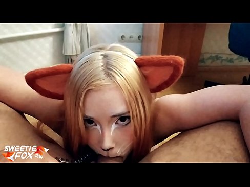 ❤️ Kitsune schluckt Schwanz und Sperma in ihrem Mund ️ Hard porn bei uns de.naughtyhentai.ru ❌️❤